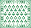 Узор для подушки (2) - 1 цвет, 121х113 стежков.