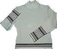 Белый пуловер (увеличение)